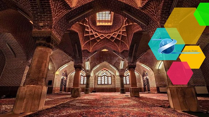مسجد جامع تبریز ، زیما سفر 